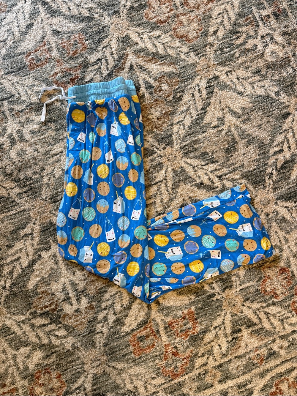 X-Large Little Sleepies Cookies & Milk Pajama Pants